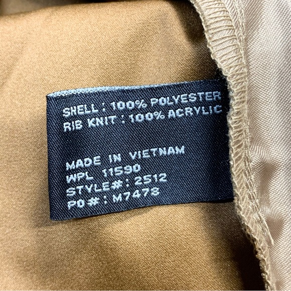 Weatherproof~NWT~Men’s Tan Faux‎ Suede Collared Pullover~Sz L - Picture 10 of 10